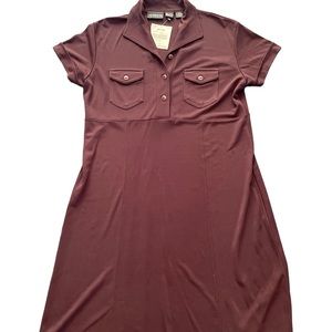 Liz Claiborne Dress Size XL Brown